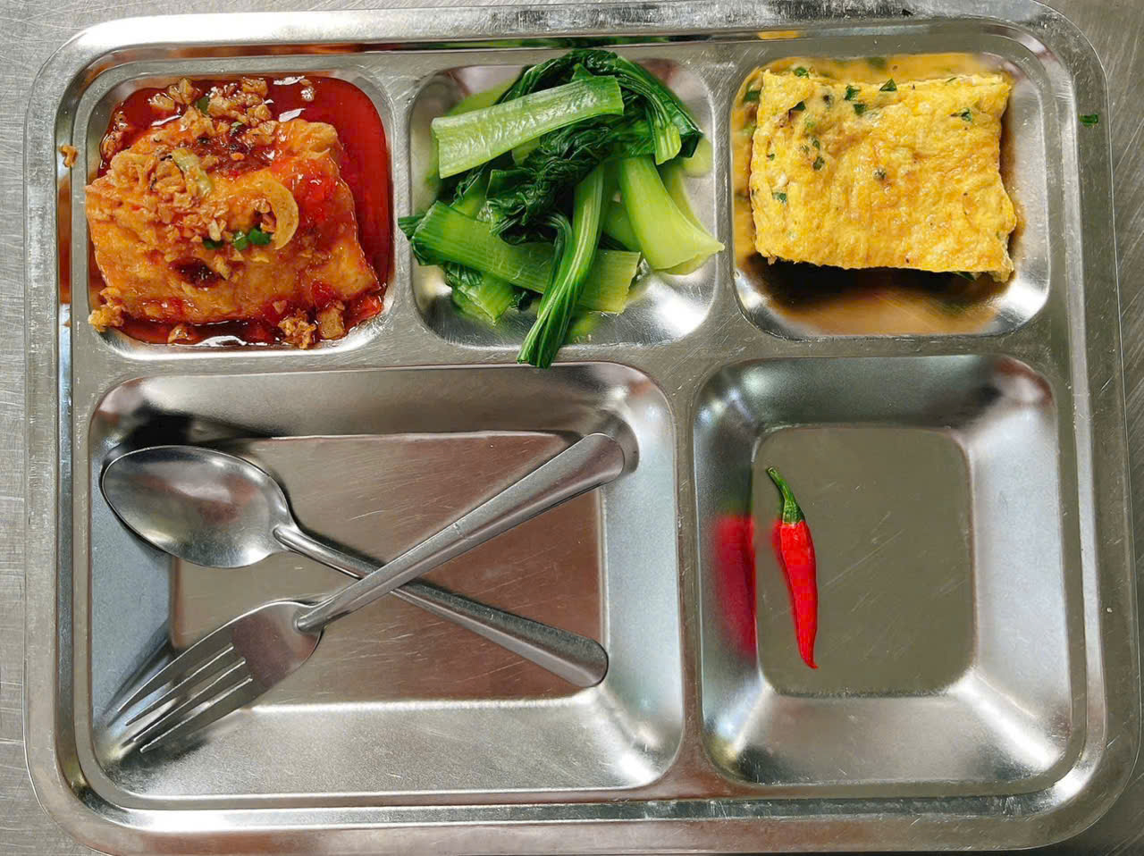 Suất ăn phần công nghiệp