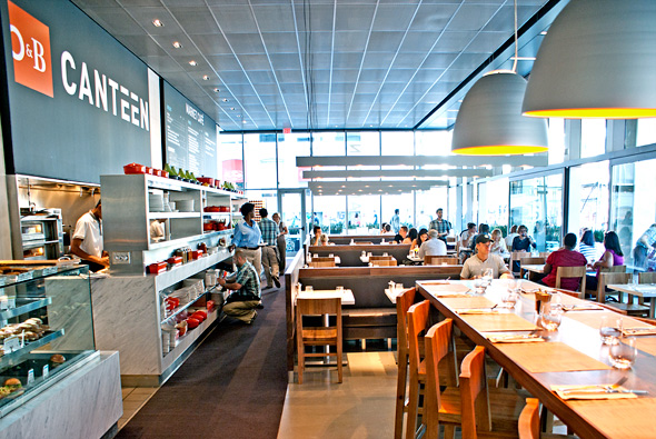 Khu căn tin và quầy phục vụ tại doanh nghiệp